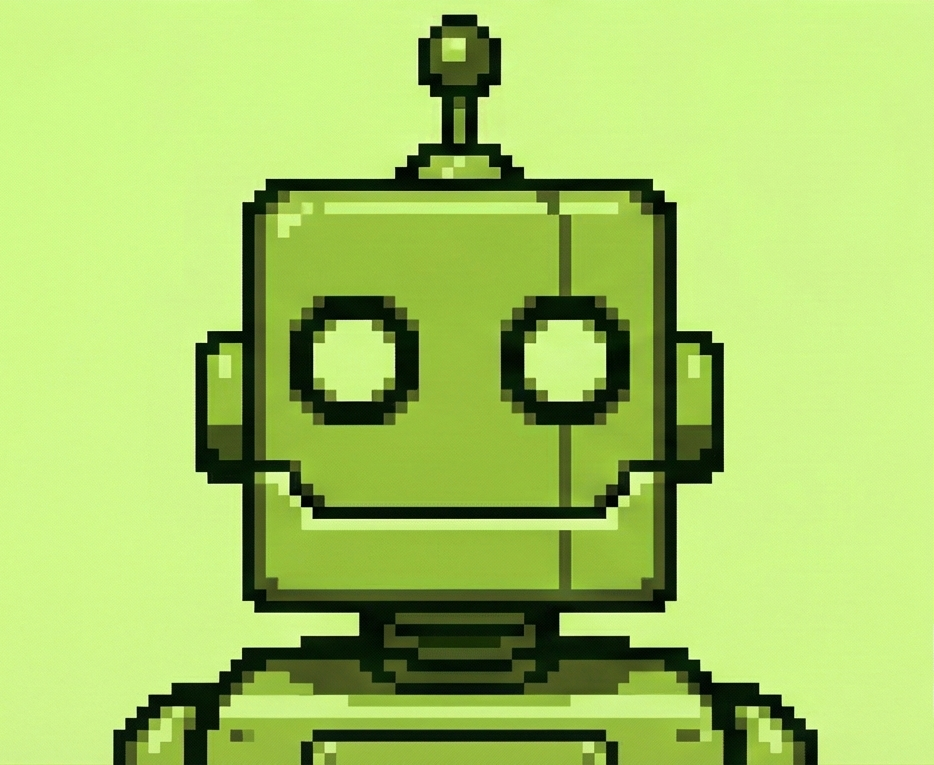 gameboy pixel avatar example - AI generated pixel art profile picture for Discord and gaming